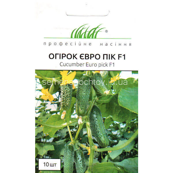 Огурец ЕВРО ПИК F1 UNITED GENETICS НОВИНКА! 10 семян Огурец ЕВРО ПИК F1