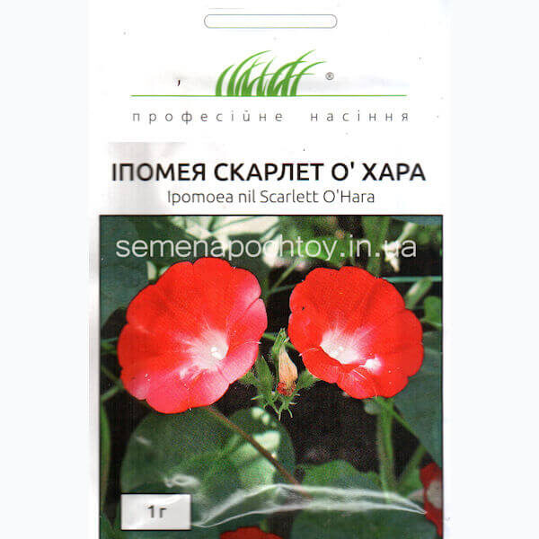 Ипомея СКАРЛЕТ О’ХАРА HEM ZADEN 1 грамм Ипомея СКАРЛЕТ О'ХАРА
