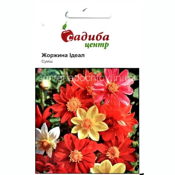 Георгины ИДЕАЛ СМЕСЬ HEM ZADEN 0,1 грамм Георгины ИДЕАЛ СМЕСЬ