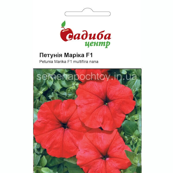 Петуния МАРИКА F1 КРАСНАЯ Černý Seeds 10 гранул Петуния МАРИКА F1