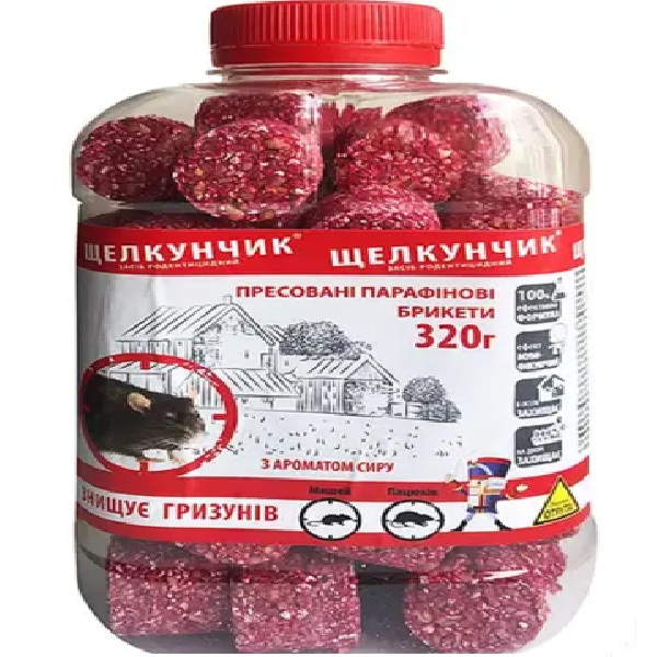 Щелкунчик Сыр брикет 320 г (банка) Щелк брик крас 320