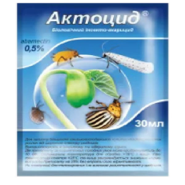 Инсекто-акарицид Актоцид, 30 мл актоцид 30