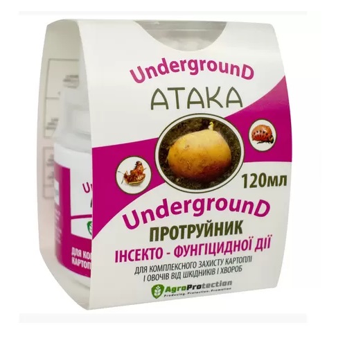 Атака протравитель ( UNDERGROUND) 120мл атака 120
