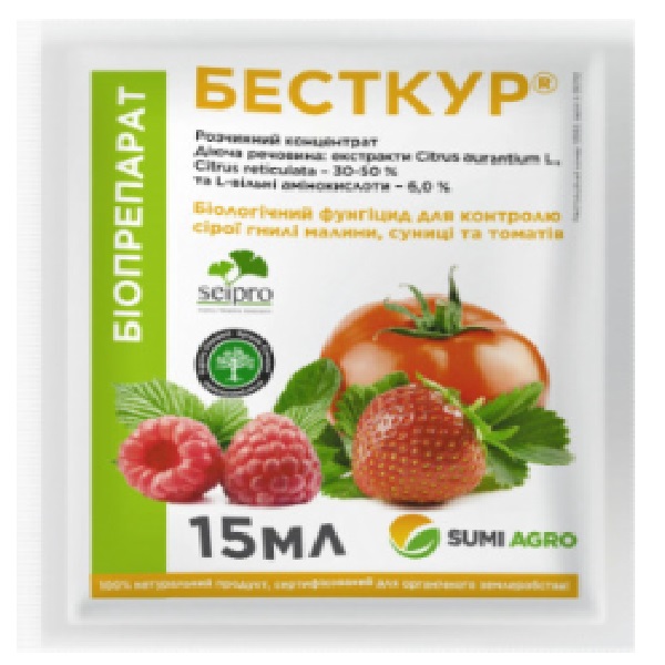 Биофунгицид Бесткур 15 мл, Summit Agro бесткур 15